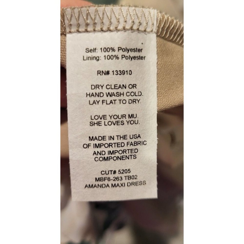 New Show Me Your Mumu Weddings Amanda Maxi Dress Pale Pink Floral XXS - Picture 9 of 9